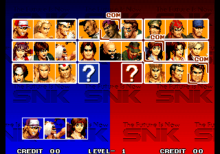 Optional KOF94 style avatars.